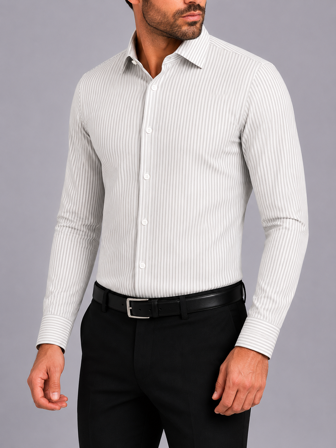 Men's Premium Shirt Grey ODC 3205