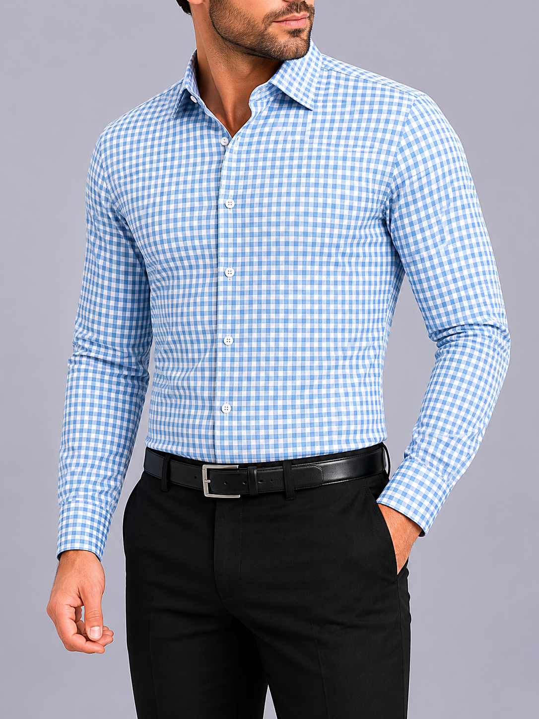Men's Premium Shirt S Blue ODC 3222