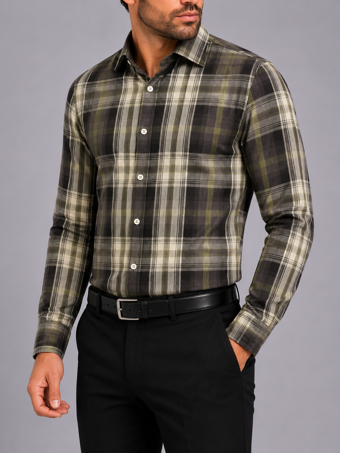 Men's Premium Shirt D Green OD 3232