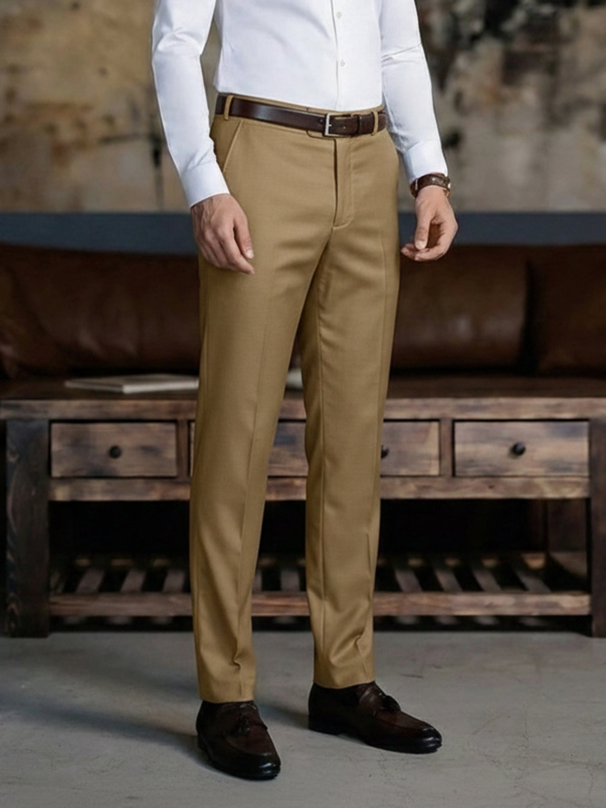 Mens Formal Pant Design # ot 902 Mustard