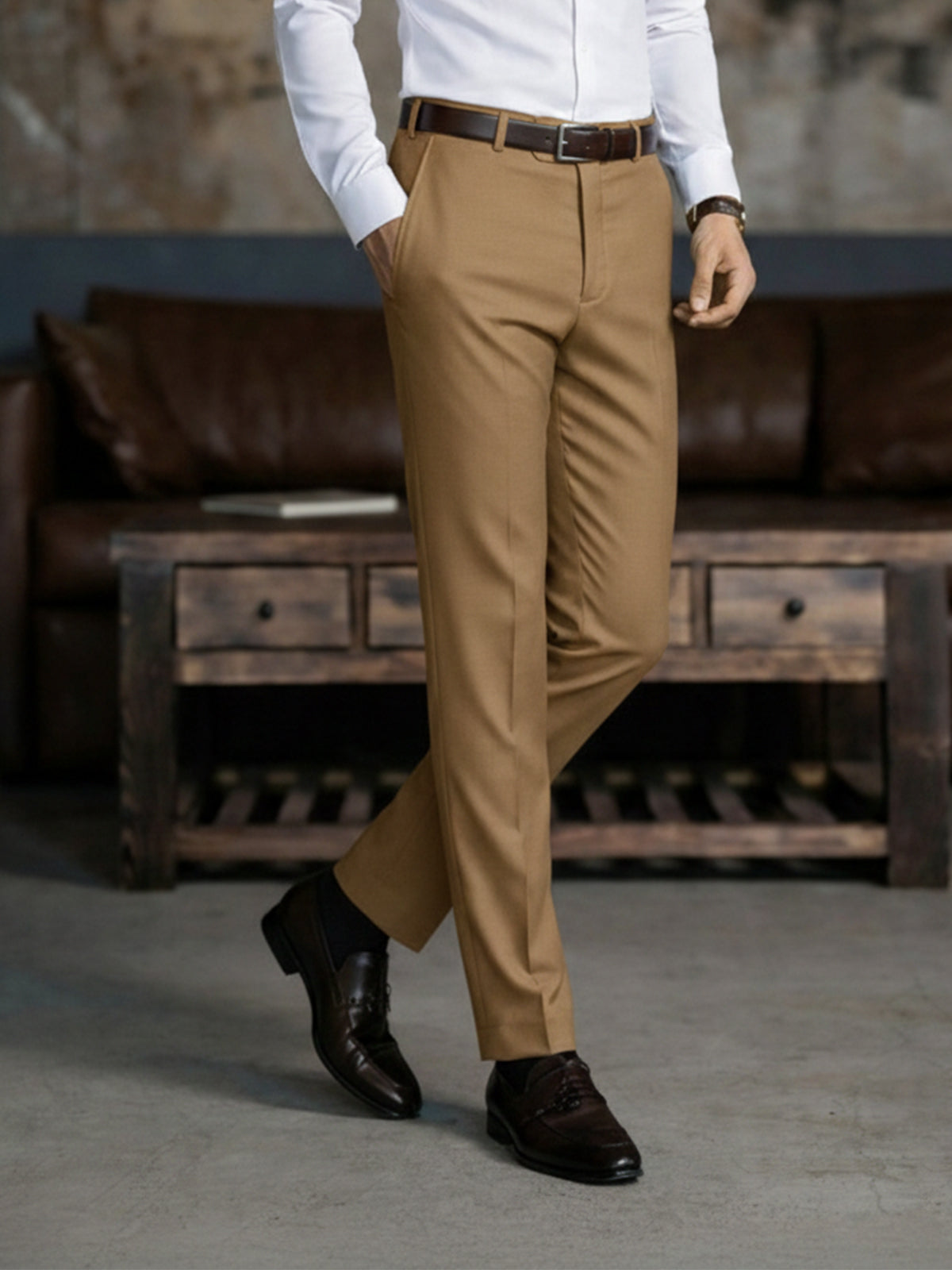 Mens Formal Pant Design # ot 902 Mustard