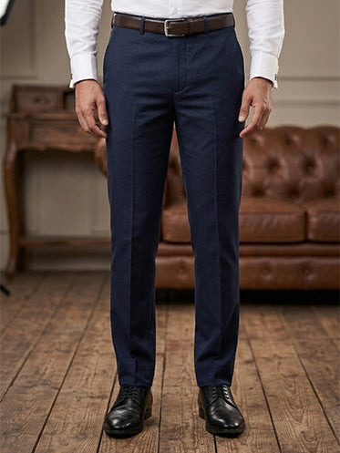 Mens Formal Navy Blue Pant - OT901