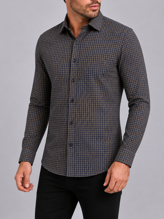 Men's Premium Shirt Mustard OAC 1604