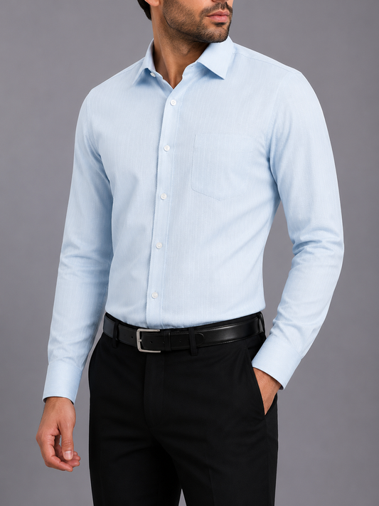 Men's Premium Shirt L Blue ODC3198