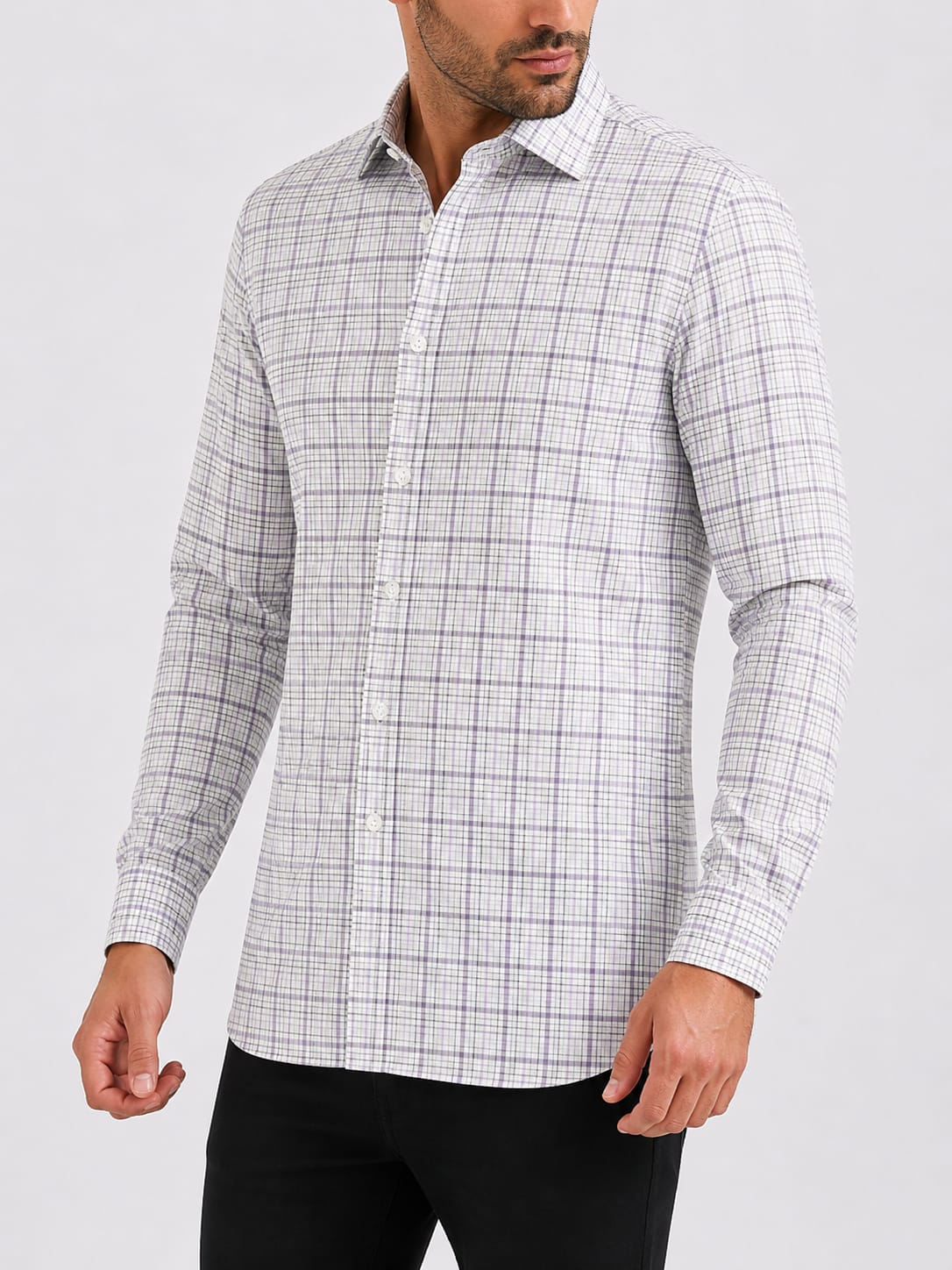 Men's Premium Shirt L Purple OAC 1602