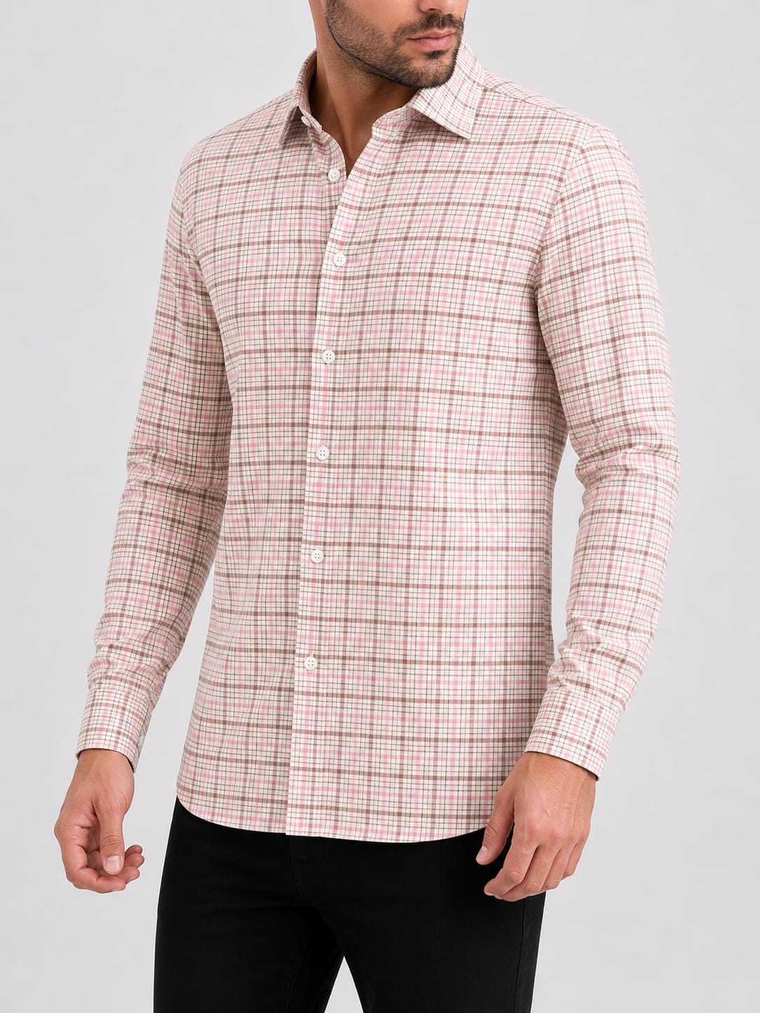 Men's Premium Shirt L Pink OAC 1602